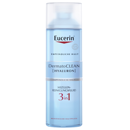 EUCERIN DermatoCLEAN Hyal.Miz.Reinigungsfluid 3in1  200 ml  Tonikum