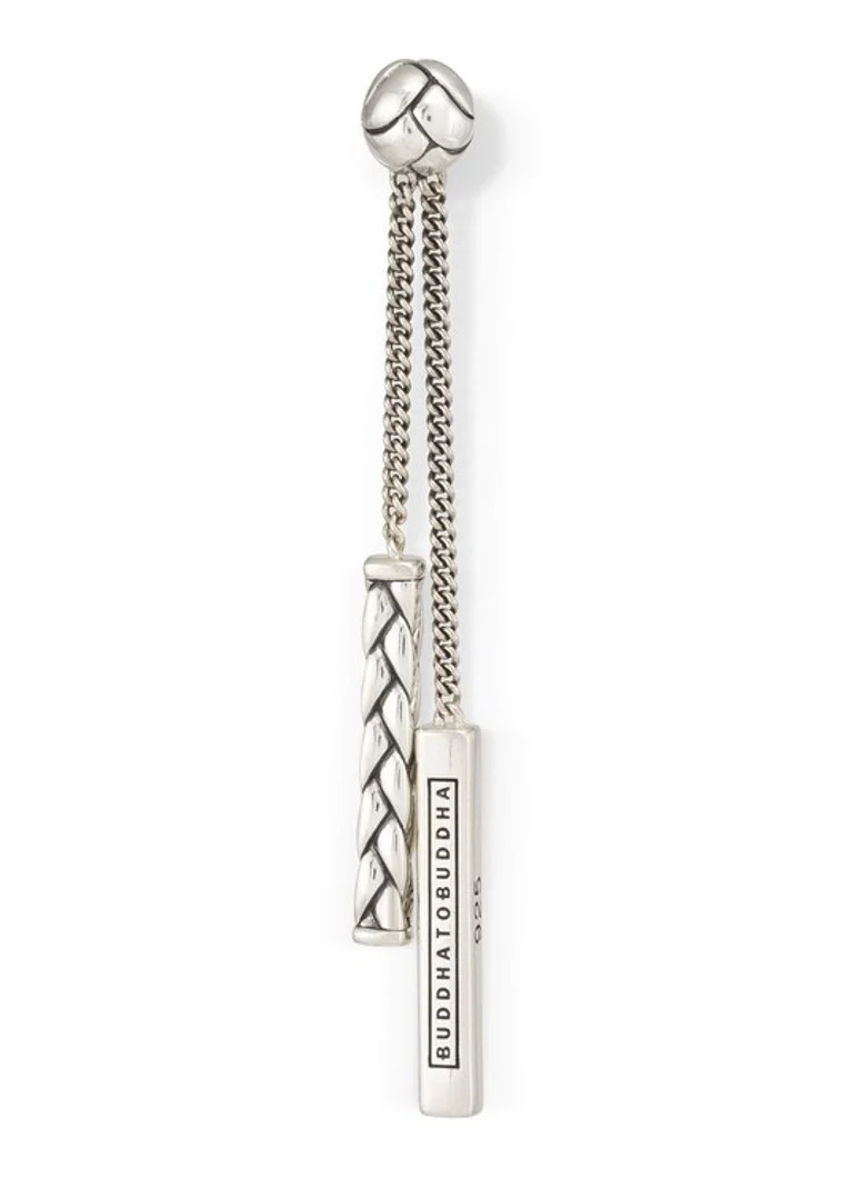 Buddha to Buddha George single silver stud earring