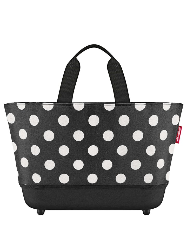 Reisenthel shopping shoppingbasket / Einkaufskorb (leo macchiato) in dots white günstig kaufen onesize