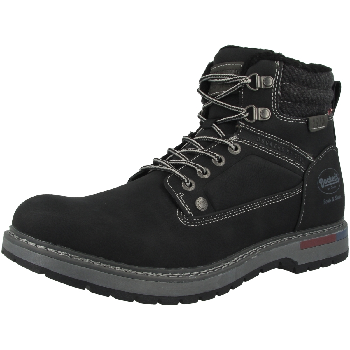 Dockers by Gerli 47AF101 Schnürboots schwarz