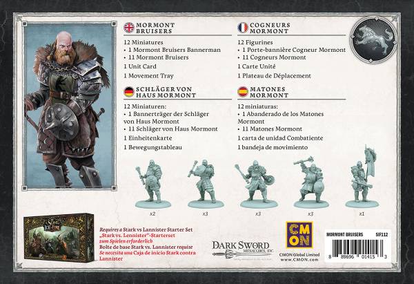 A Song of Ice & Fire – Mormont Bruiser (Schläger von Haus Mormont) (Erw.)