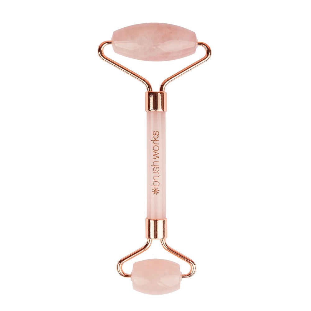 Brushworks Rouleau de Quartz Rose du Brésil Roll-on-visage