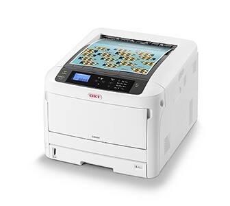 OKI C844dnw Farb LED Drucker DIN A3 Weiß 47074304
