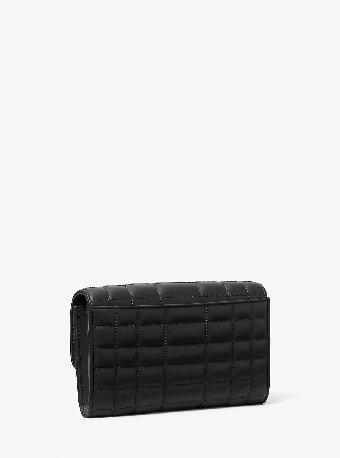 Tribeca konvertibel crossbody-veske i skinn – SVART