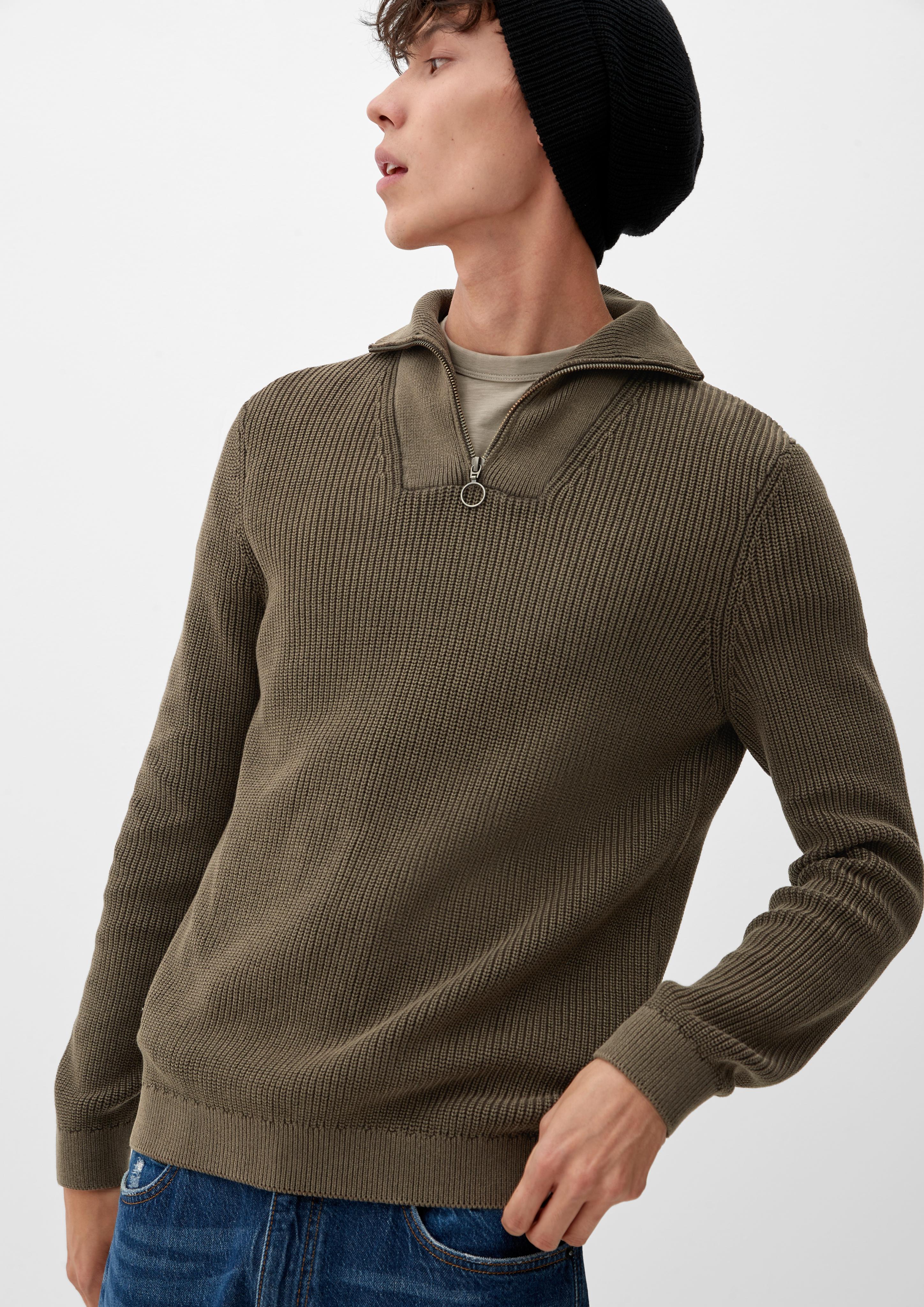 Pullover mit Troyer-Kragen  2118699-8554