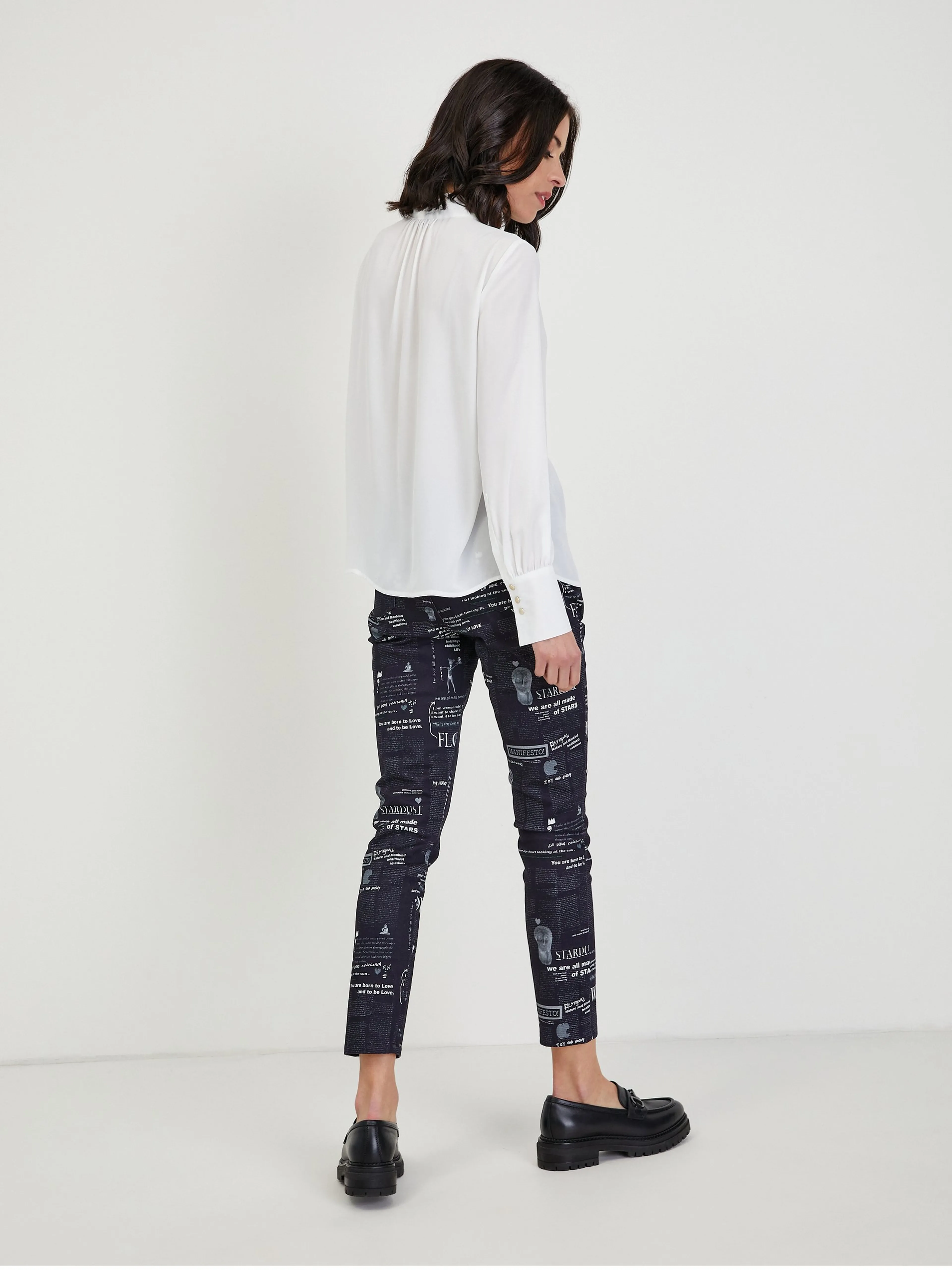 Weiße Damen Bluse ORSAY