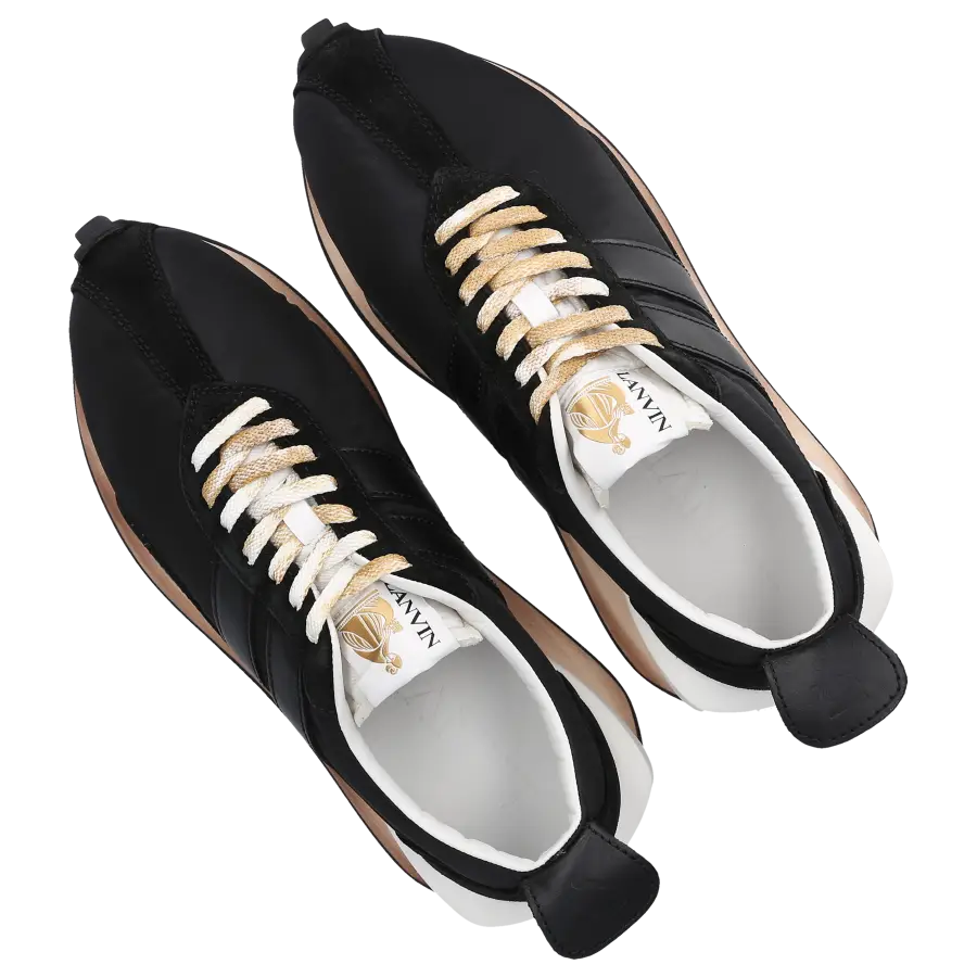 Lanvin - Sneaker low NYLON BUMPER Nylon - schwarz
