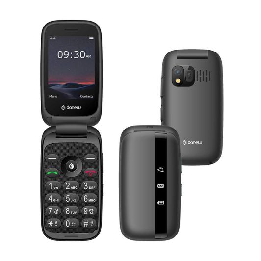 Mobiel DANEW K42 4G Zwart