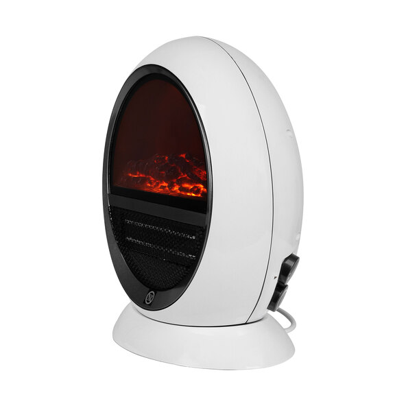 Heizgerät Kaminfeuer, 1.500 W, weiß
