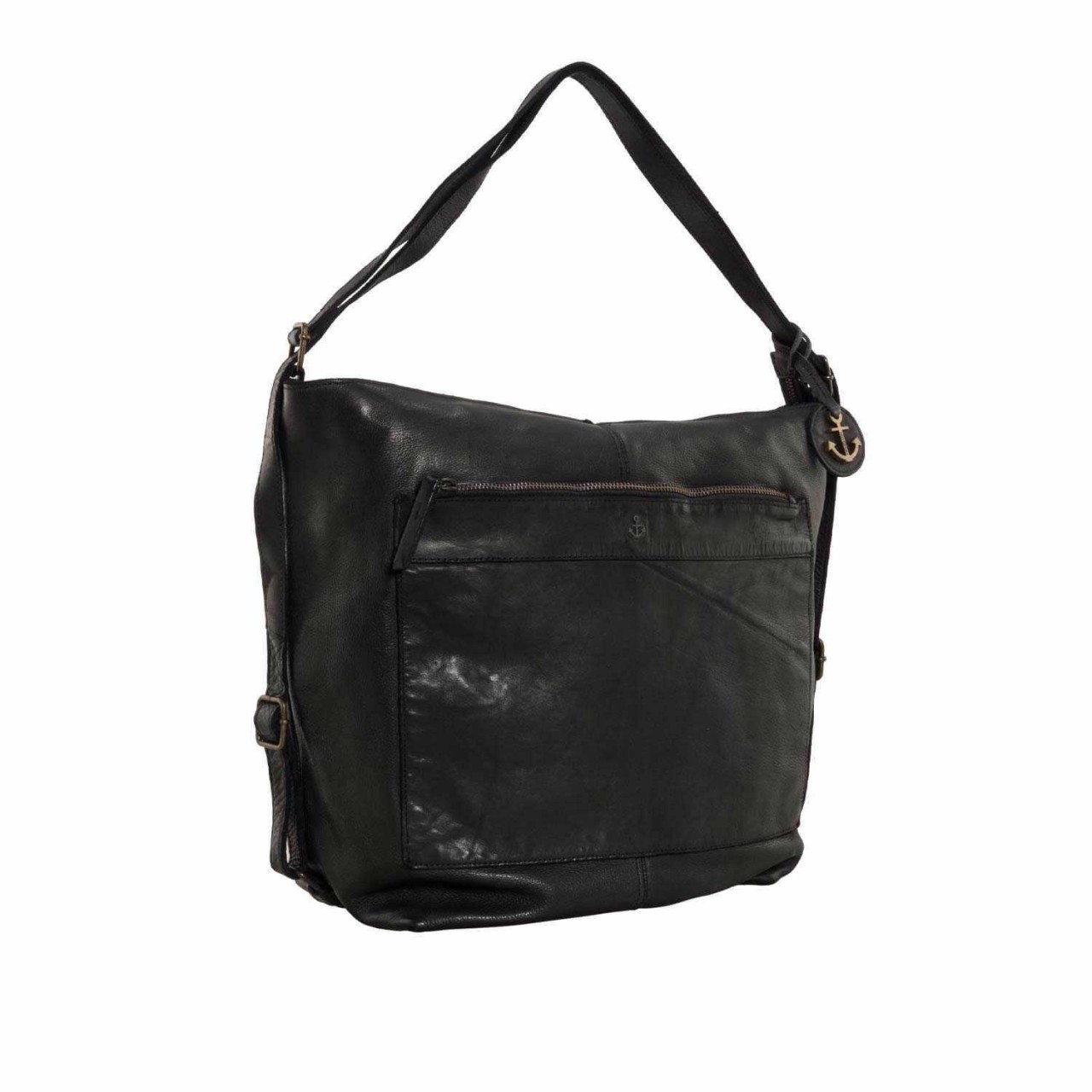 HARBOUR 2ND Handtaschen grau Cayenne dark ash Leder
