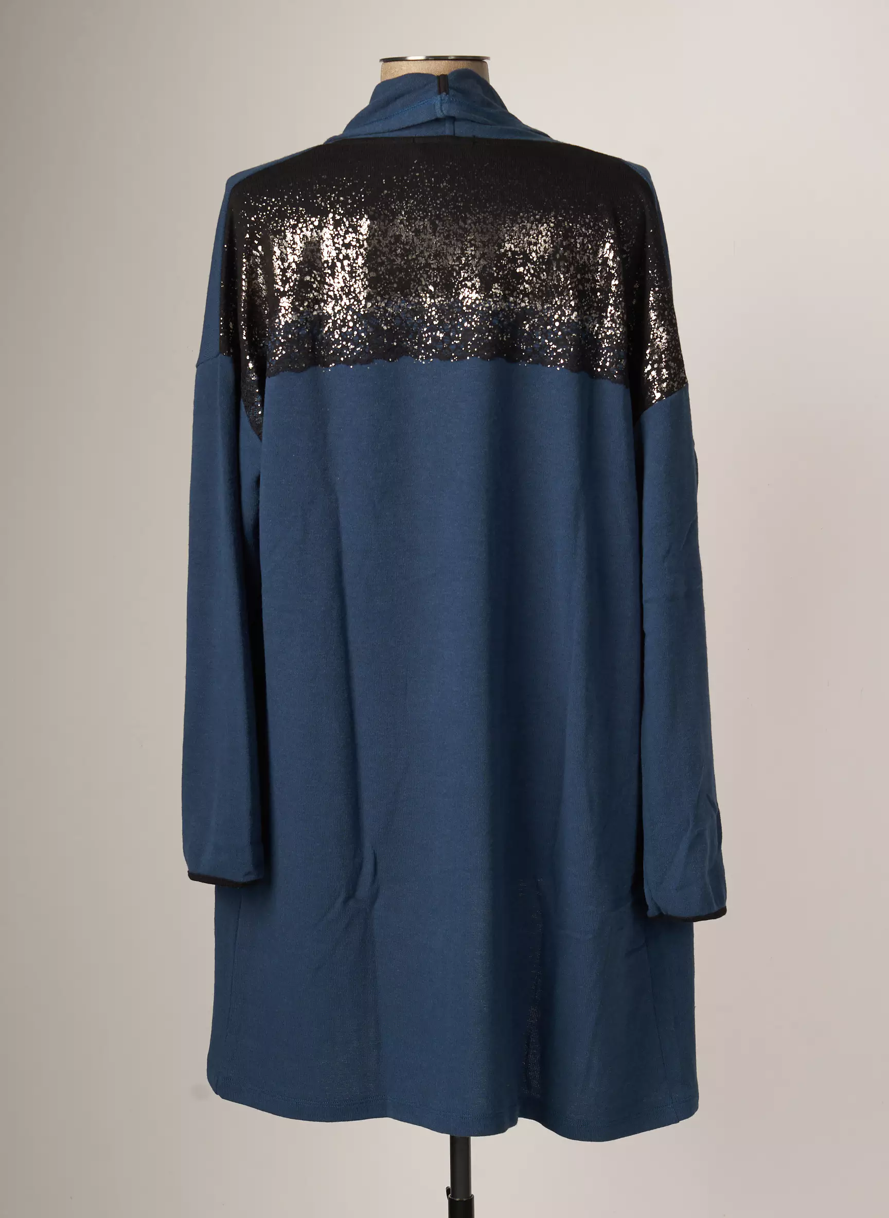 Maloka Cardigans Femme couleur bleu