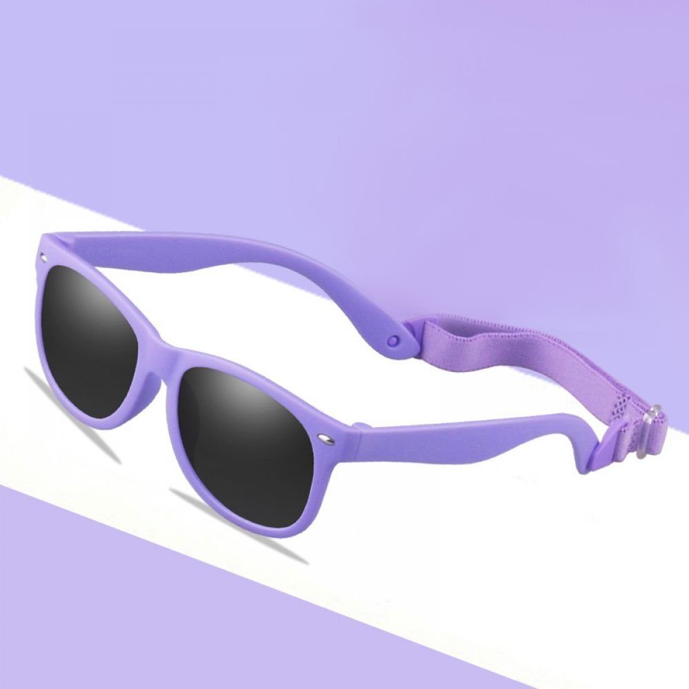 Jormftte Sonnenbrille Sonnenbrille mit Gurt für Kinder Jungen Mädchen