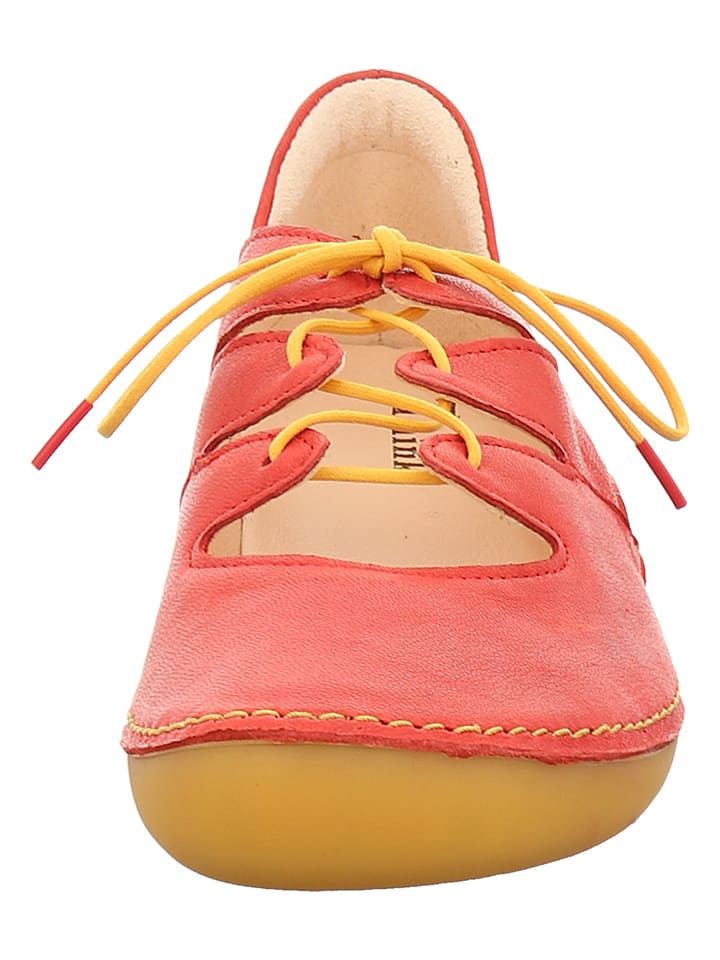Think! Leder-Schnürschuhe 