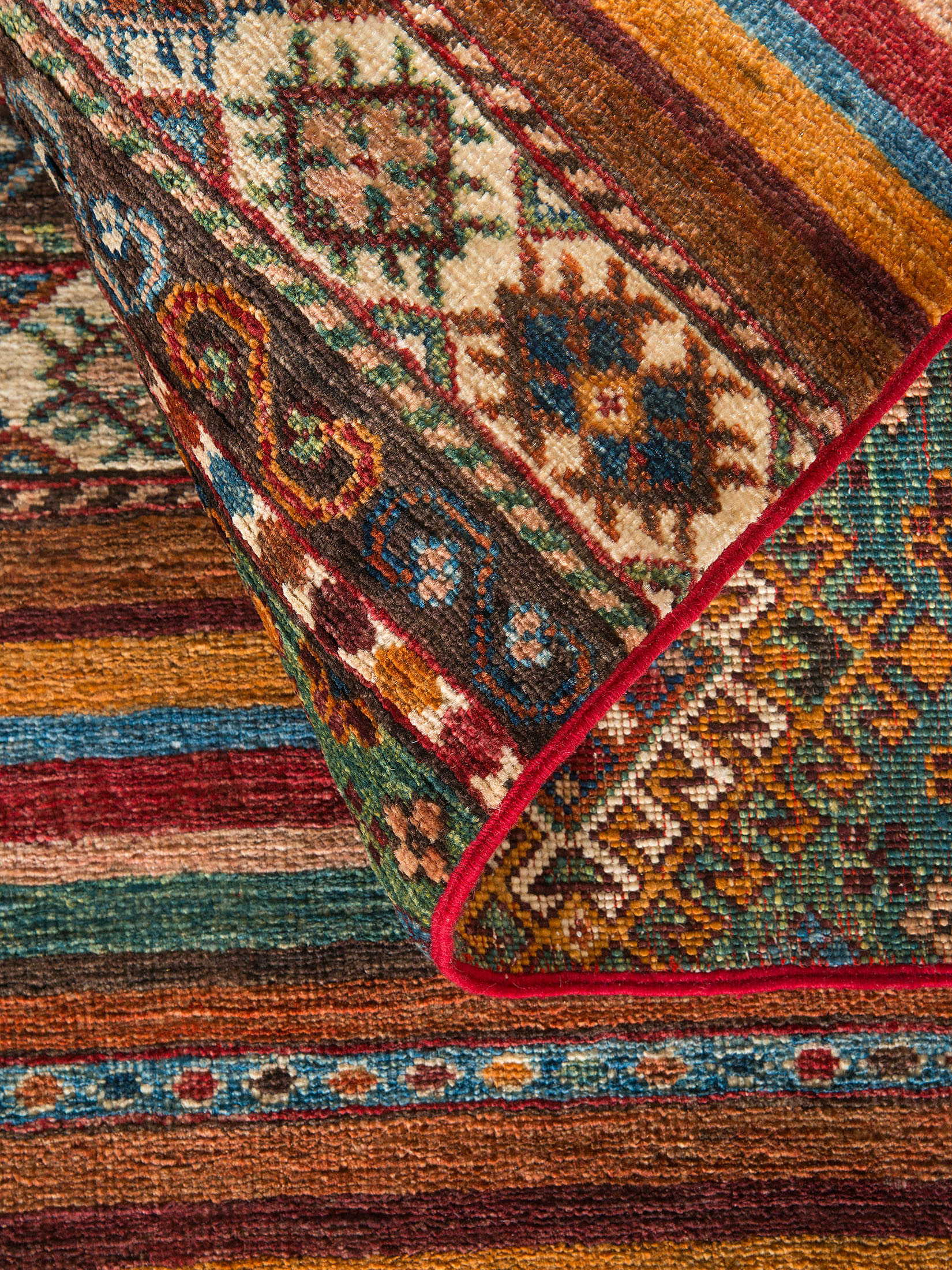 Chobi Schal ca. 82 x 123 cm, Unikat / Einzelstück