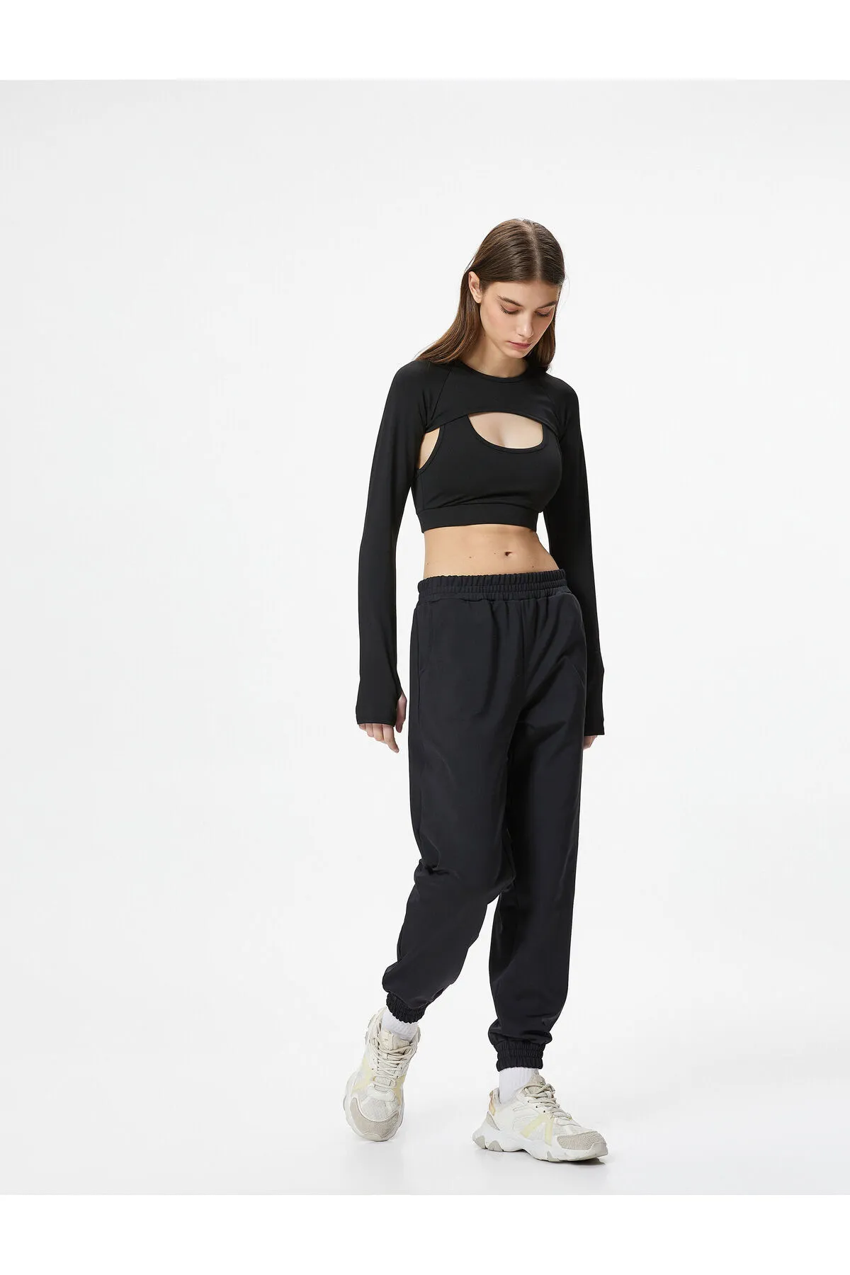 Koton  Sport-Jogger-Jogginghose mit bequemer Passform und Tasche