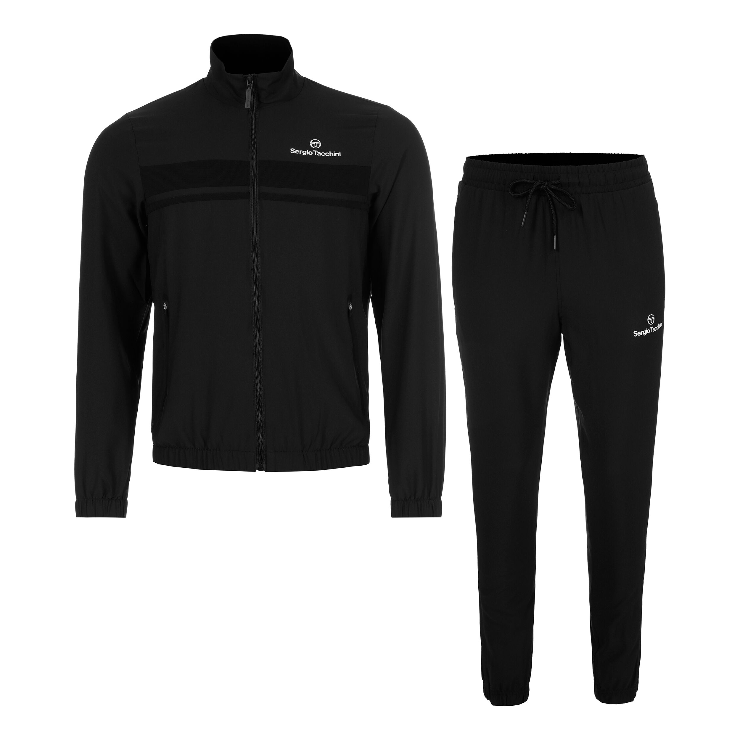 Specchio Trainingsanzug Herren - Schwarz, Beige