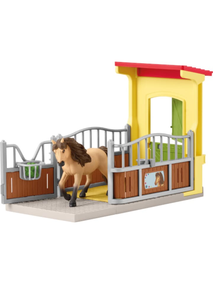 Schleich Spielfigur Farm World 42609 Ponybox mit Islandpferd Hengst - 3-12 Jahre günstig kaufen onesize