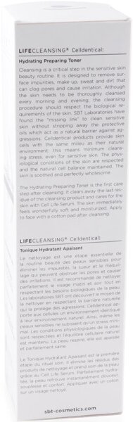 SBT Lifecleansing Celldentical Hydrating Preparing Toner Reinigungsmilch