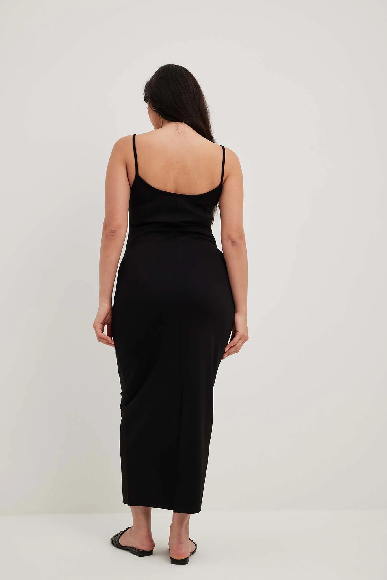 Slip-Midikleid aus Jersey