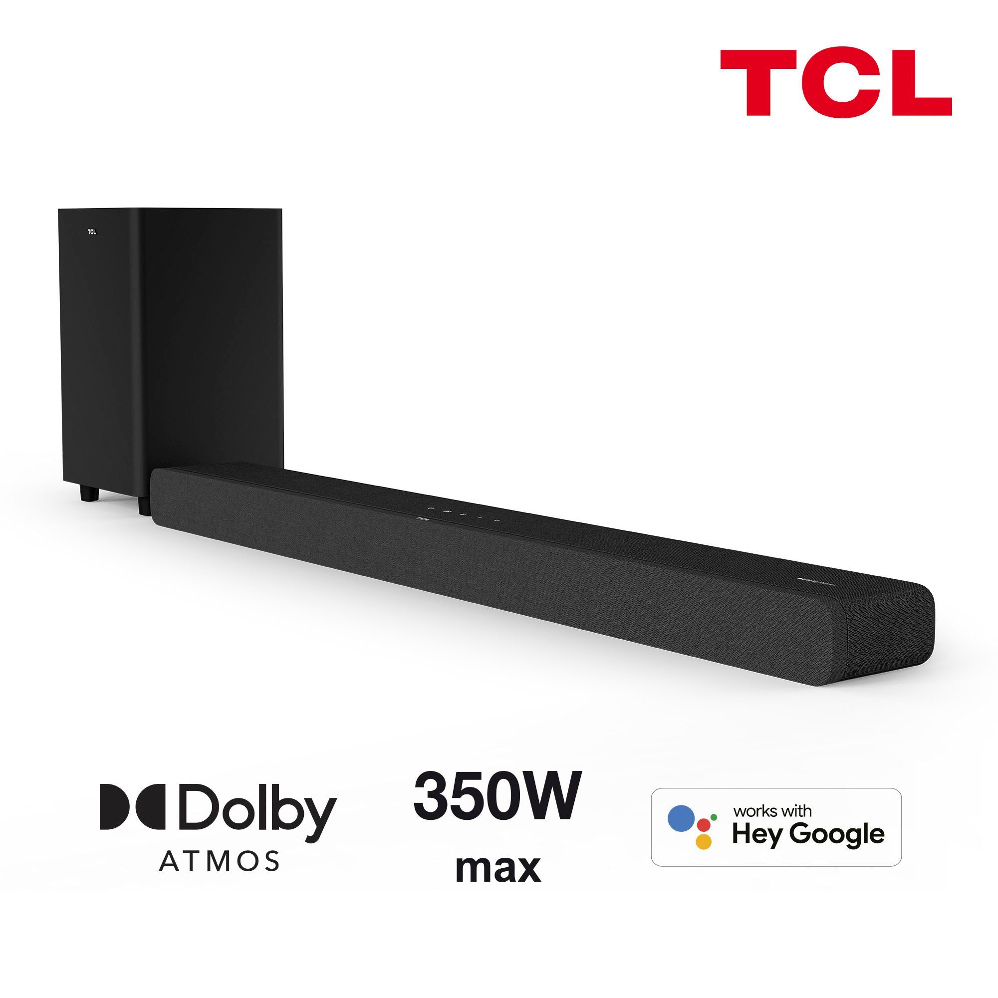 TCL TS8132 3.1.2 Soundbar (Bluetooth, WLAN (WiFi), 260 W, mit kabellosem Subwoofer)