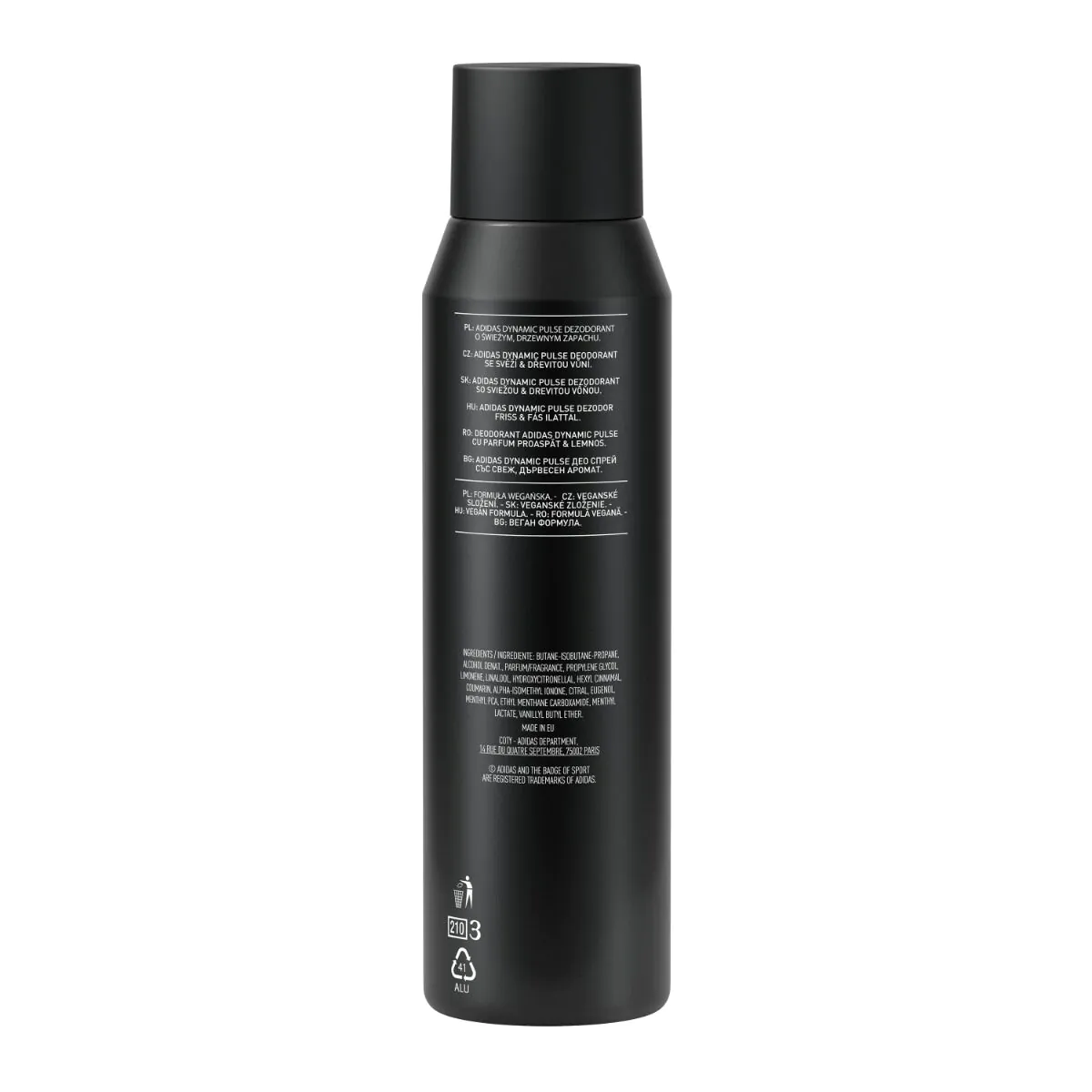 Adidas Body Spray Dynamic Pulse Αποσμητικό για Άνδρες, 150 ml