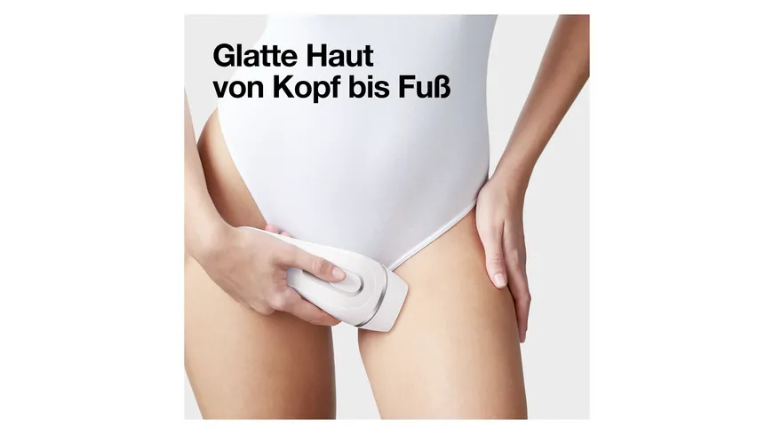 BRAUN IPL-Haarentfernungsgerät Silk·expert Pro 3 PL3122 Silber / Weiß