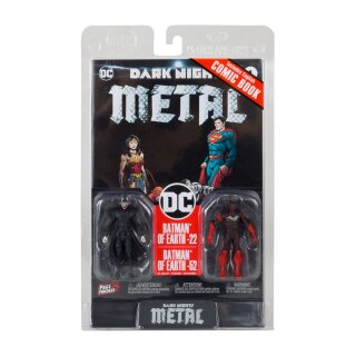 DC Direct Gaming Actionfiguren & Comic - Batman Who Laughs & Red Death (Dark Nights Metal #1)