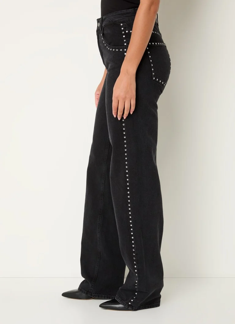 Τζιν Co'Couture Vika με ψηλή μέση και τρουκς