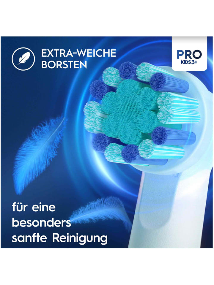 Oral-B 4er-Set: Ersatz-Bürstenköpfe 