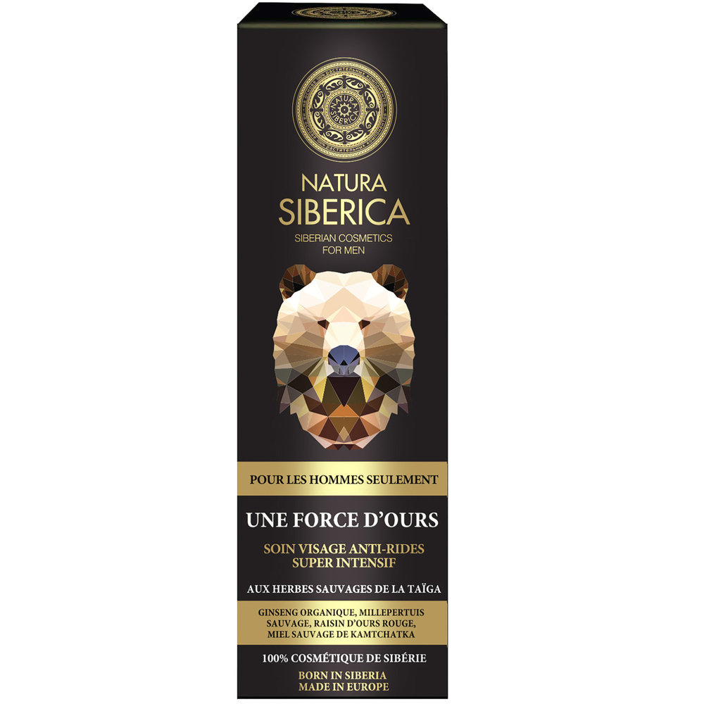 Natura Sibérica Une Force d'Ours Soin Anti-Âge