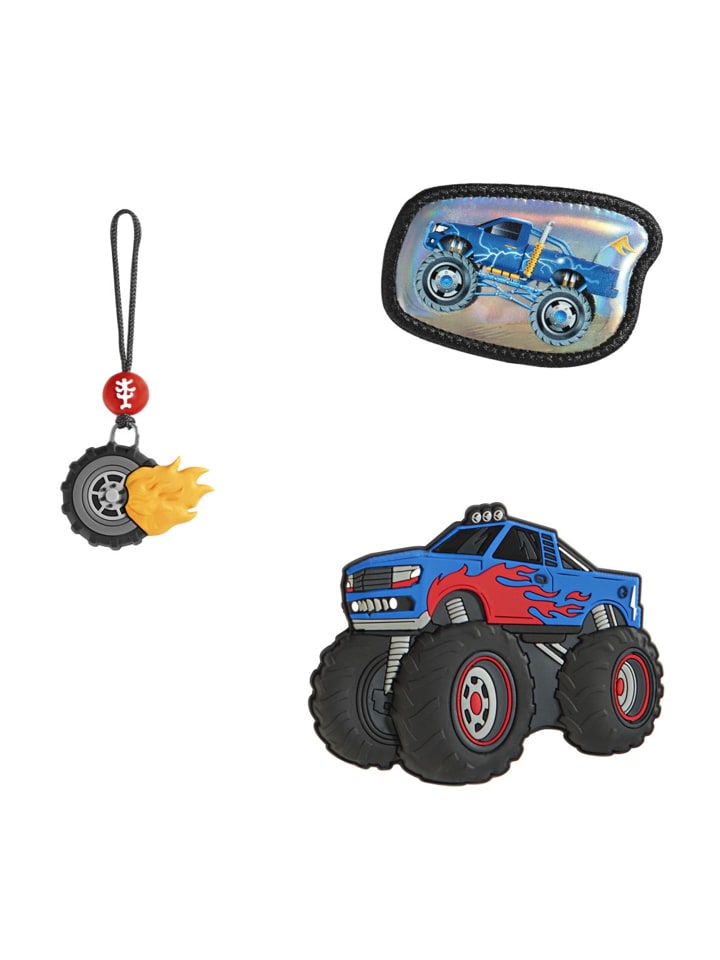 Step by Step Ranzen-Zubehör-Set MAGIC MAGS in Monster Truck Rocky günstig kaufen onesize