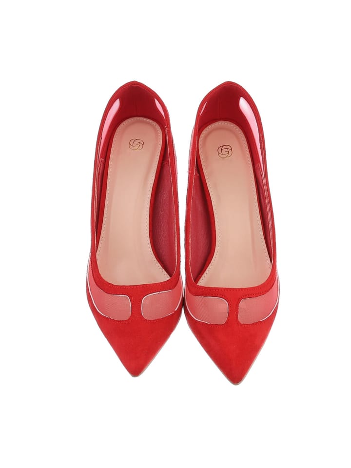 Ital-Design Pump in Rot günstig kaufen