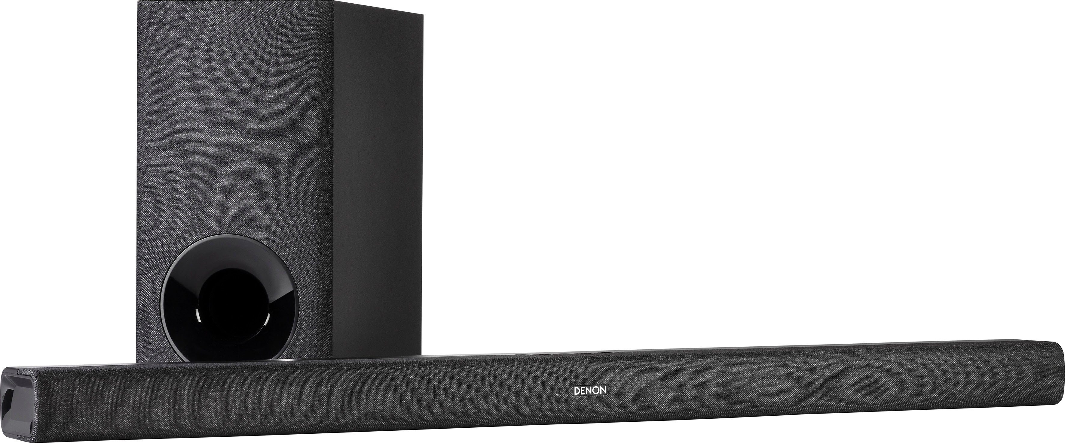 Denon DHT-S416 2.1 Soundbar (Bluetooth, kabelloser Subwoofer, Chromecast, HDMI ARC)