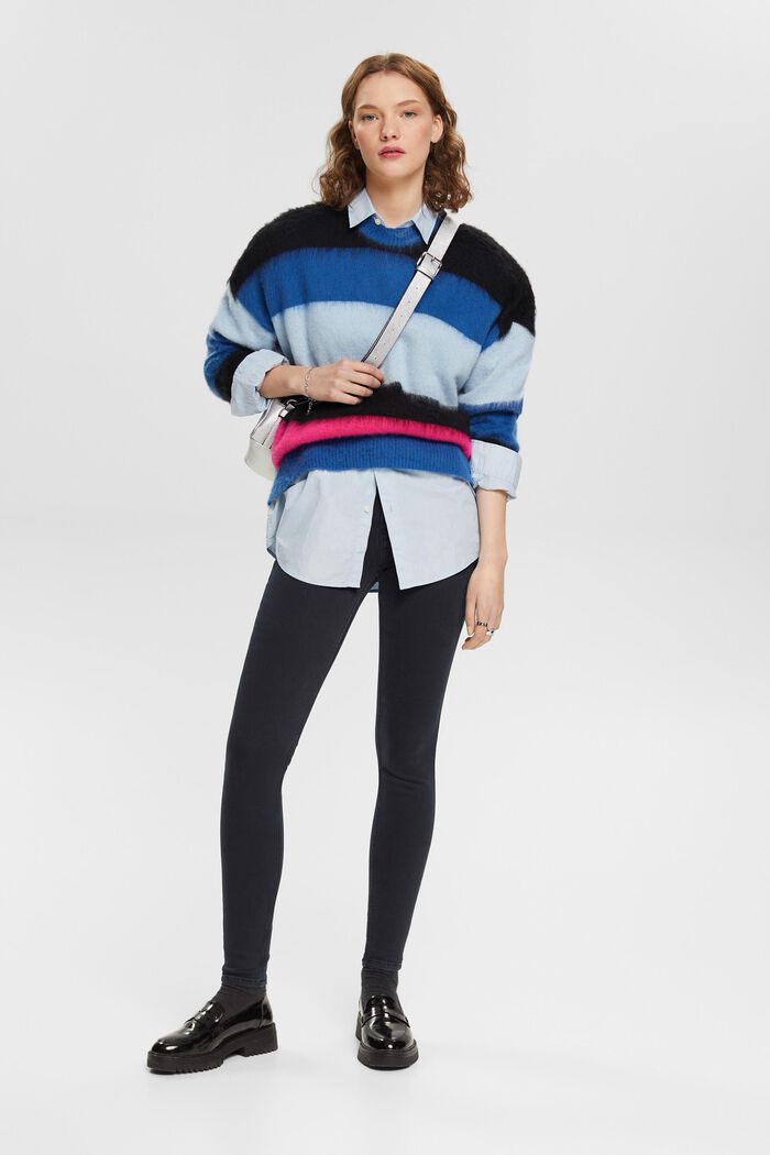 Skinny Jeans mit mittelhohem Bund
