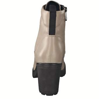 Marco Tozzi Schnürstiefelette in beige