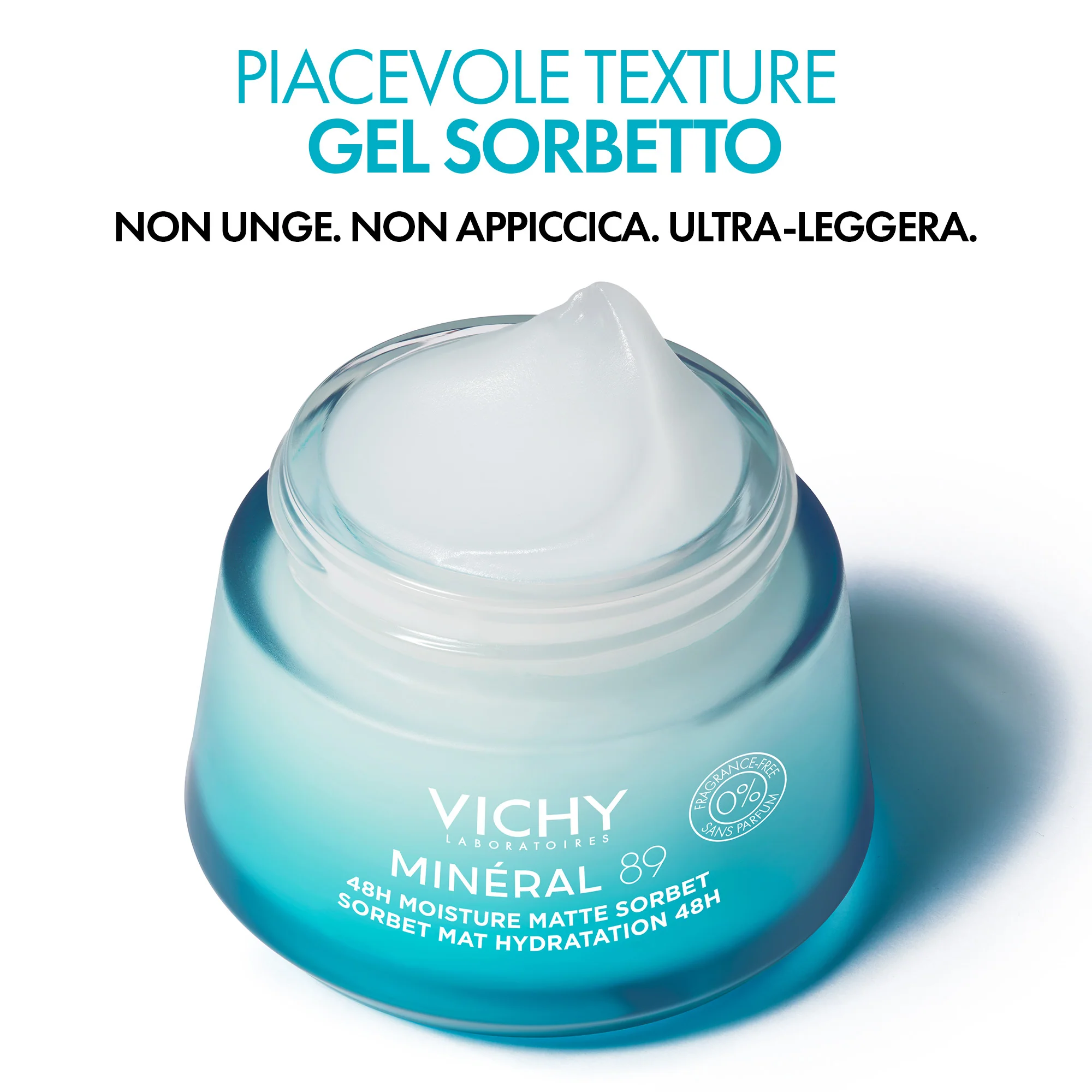Mineral 89 Mineral 89 Gel hidratant sorbet 48H - Gel hidratant pentru față, Gel facial anti-pete