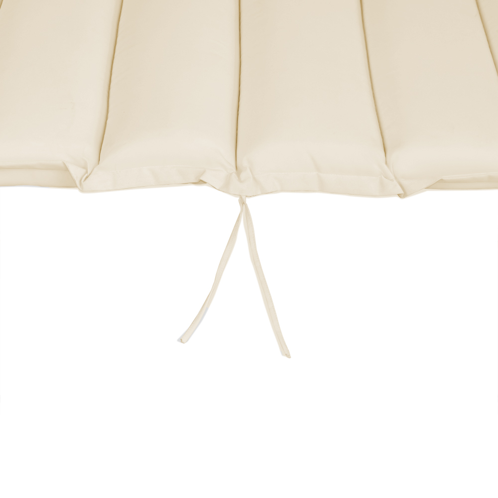 Detex Auflage Sonnenliege Creme 183x56x7cm