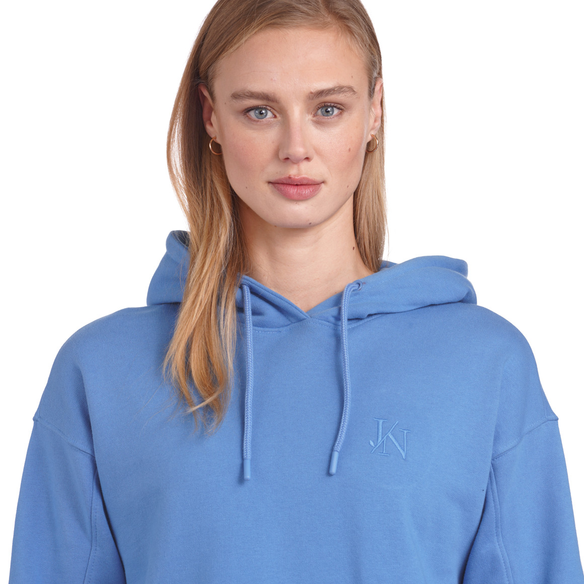 Damen Hoodie mit Stickerei
