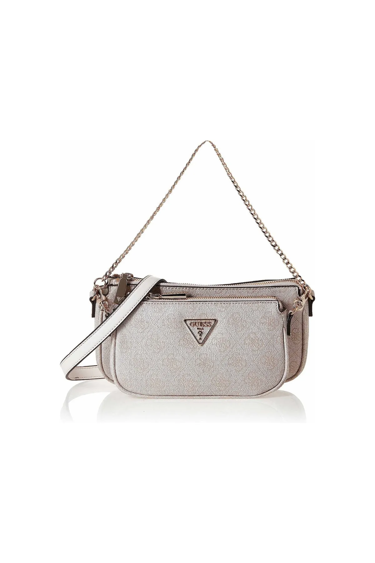 Guess  Handtasche - Beige - Strukturiert