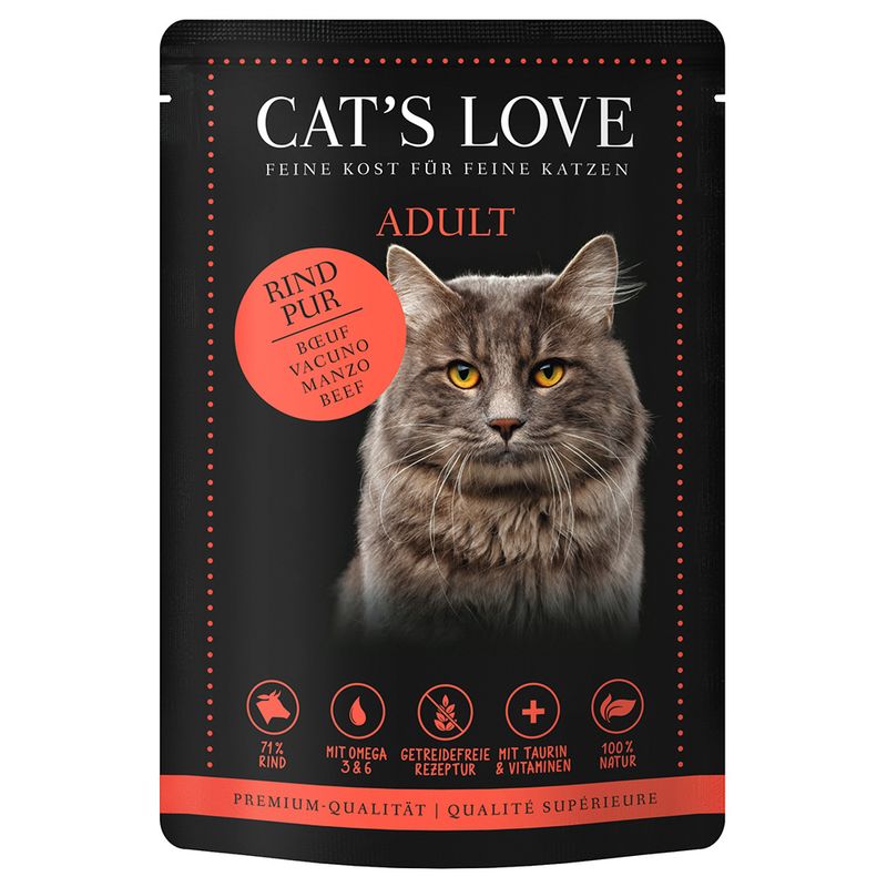 Sparpaket Cat's Love 24 x 85 g zu TOP-Preisen