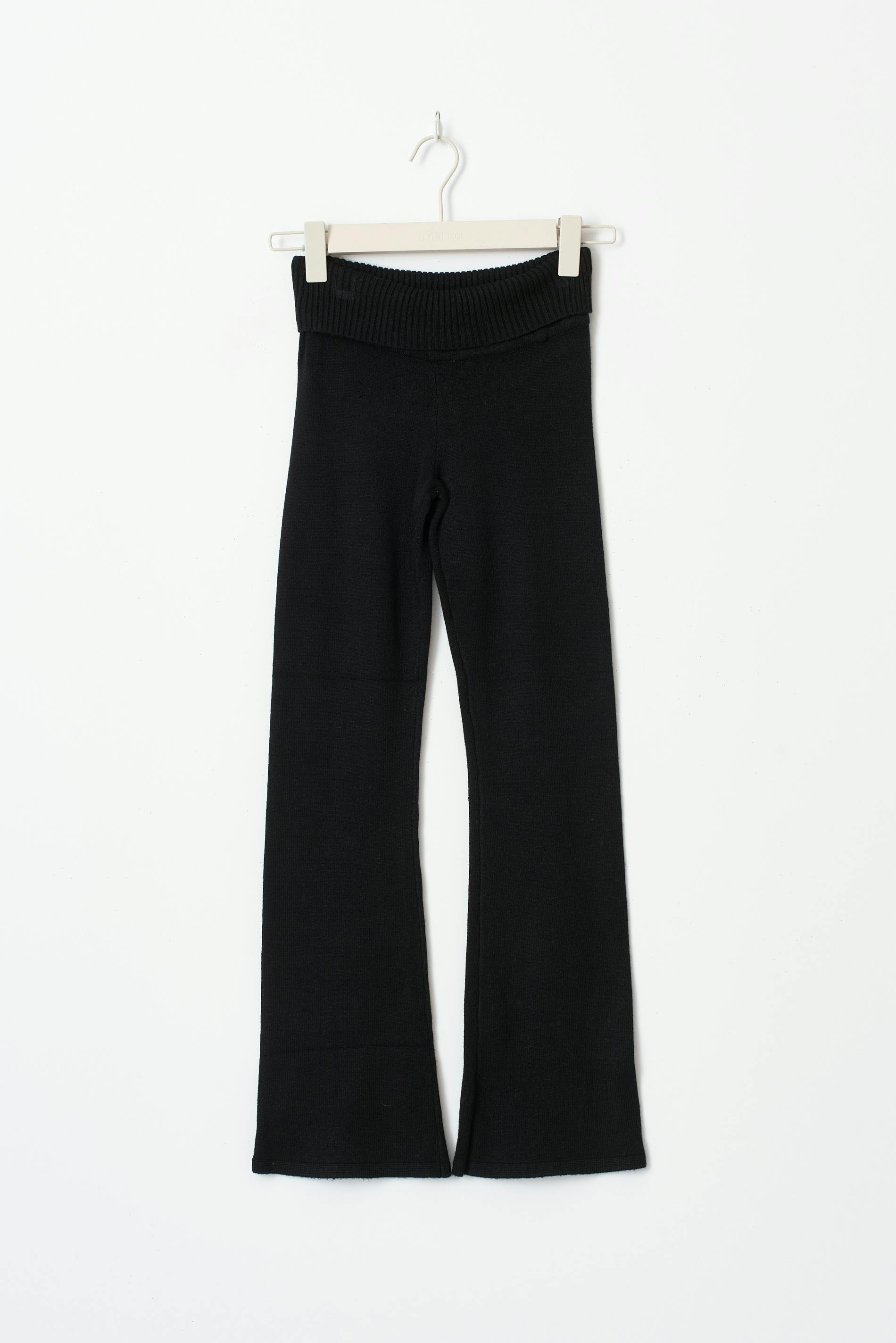 Knitted yoga pants