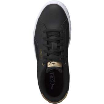 PUMA Karmen Distressed Sneaker in schwarz