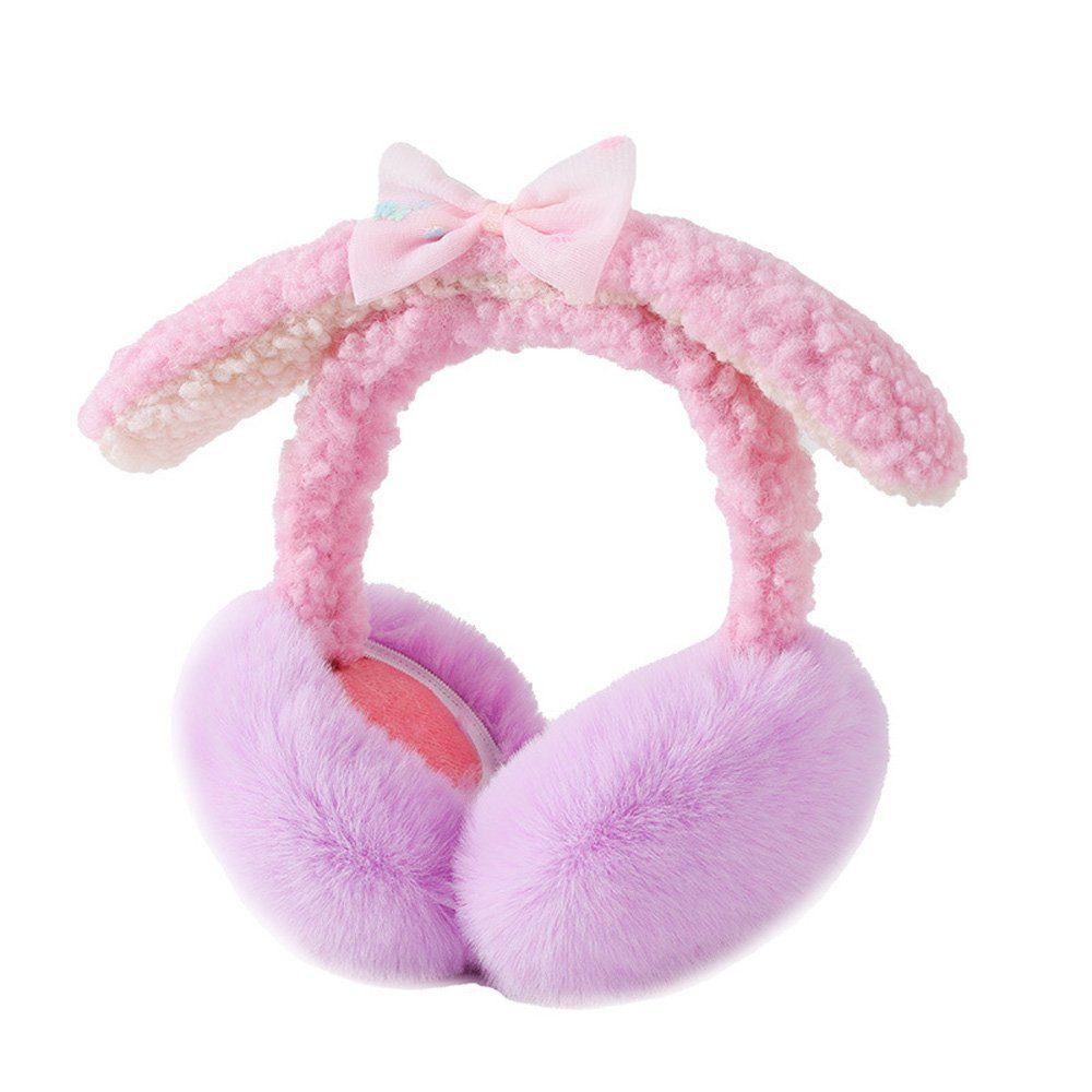 aikidio Ohrenwärmer Faltbare Plüsch-Ohrenwärmer Damen (1-St) (1-St) Winter Earmuffs Kälteschutz Winterzubehör für Frauen Mädchen