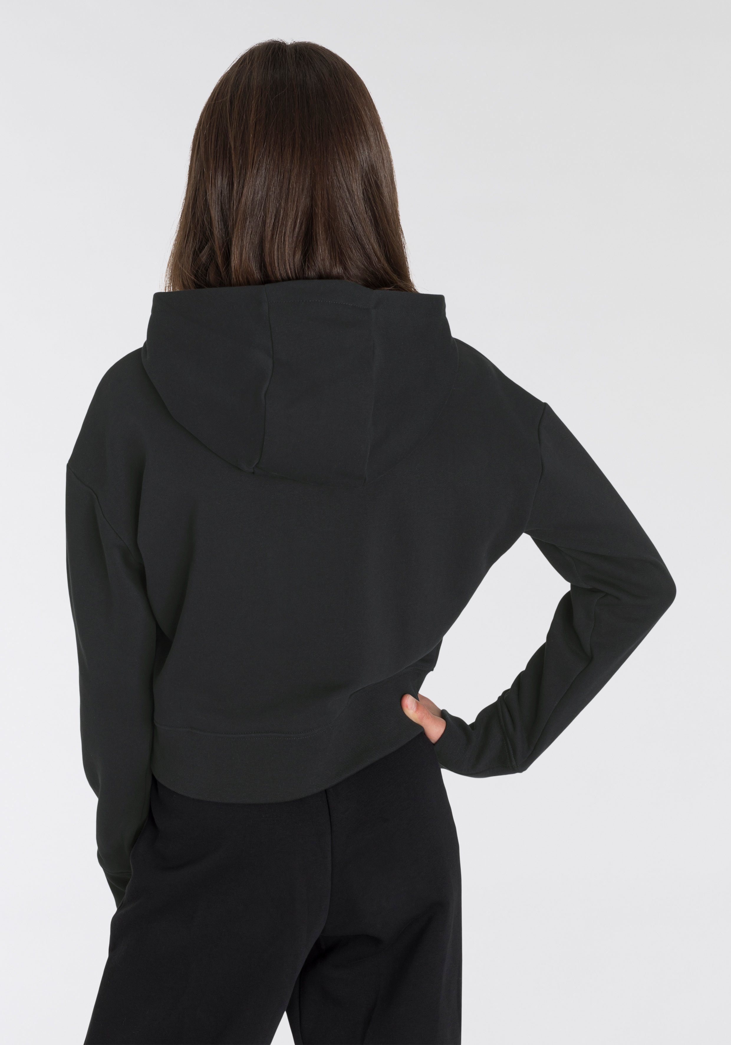 Nike Sportswear Kapuzensweatshirt Club Big Kids' (Girls) French Terry Cropped Hoodie