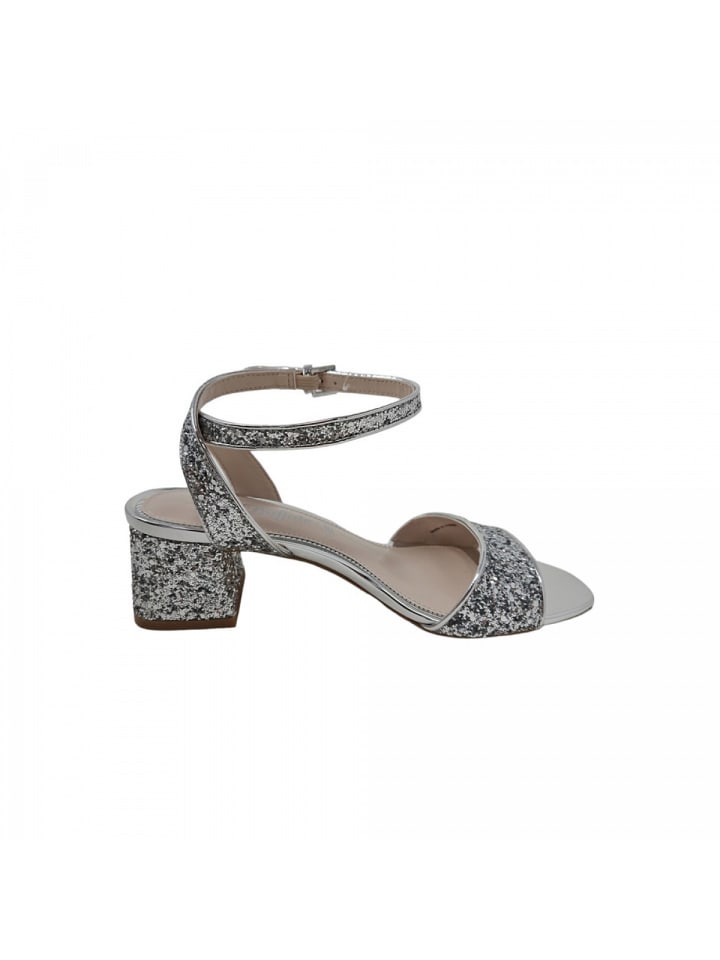 Buffalo Sandalette  in Silber günstig kaufen