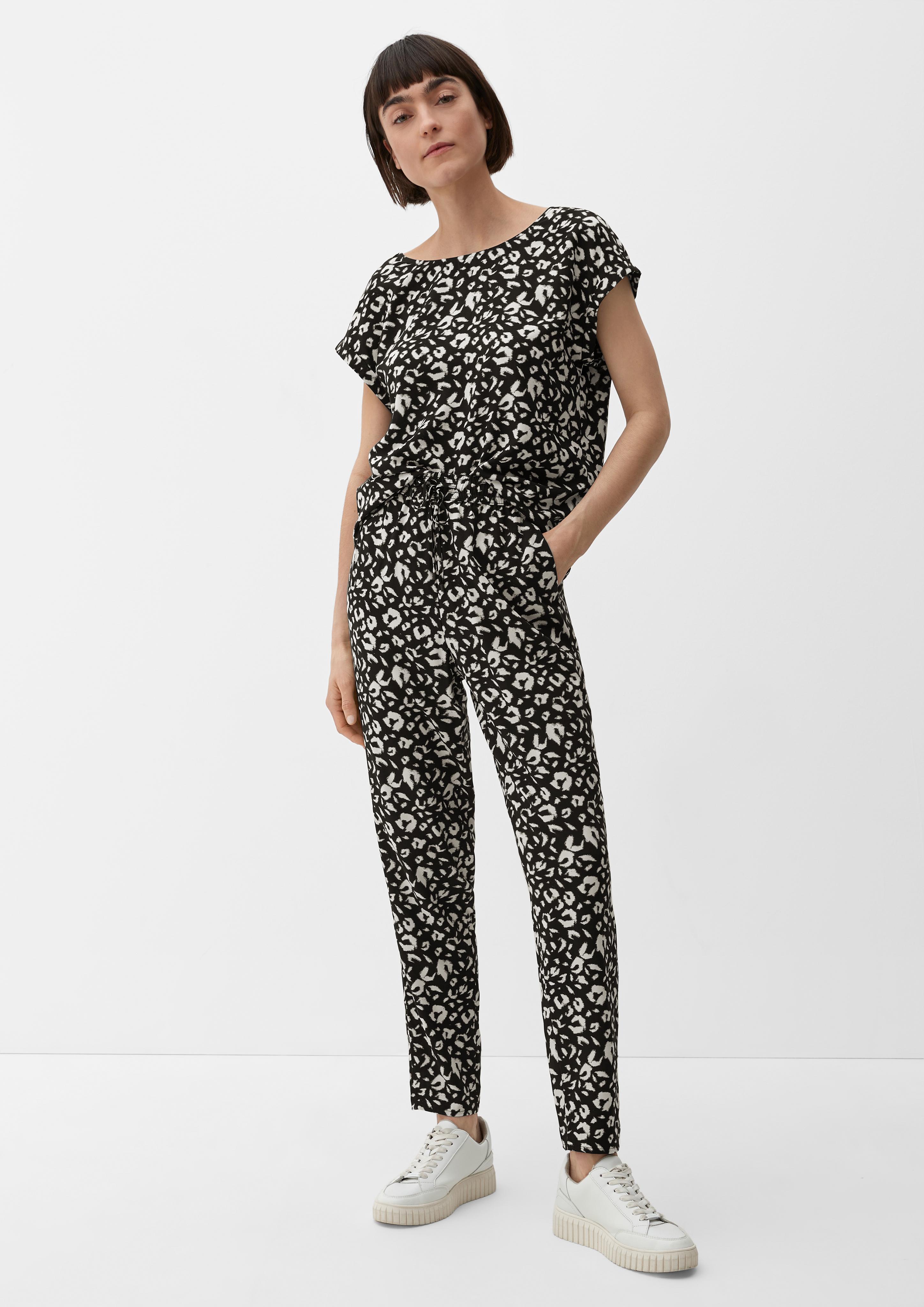 Viskosebluse mit Rückenausschnitt  2132617-99A6