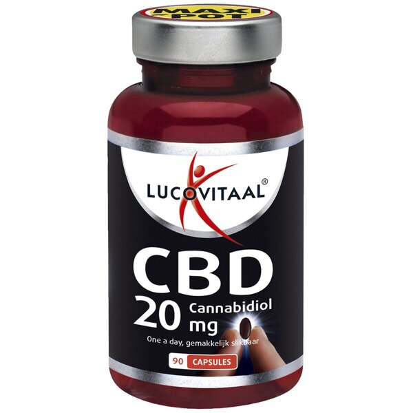Lucovitaal CBD 20mg kapsule kanabidiola 90 komada