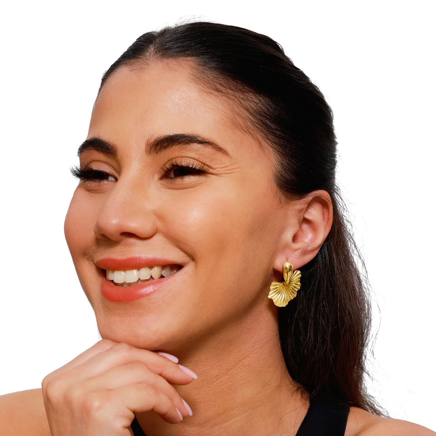 Хеидеман Ева златне боје минђуше