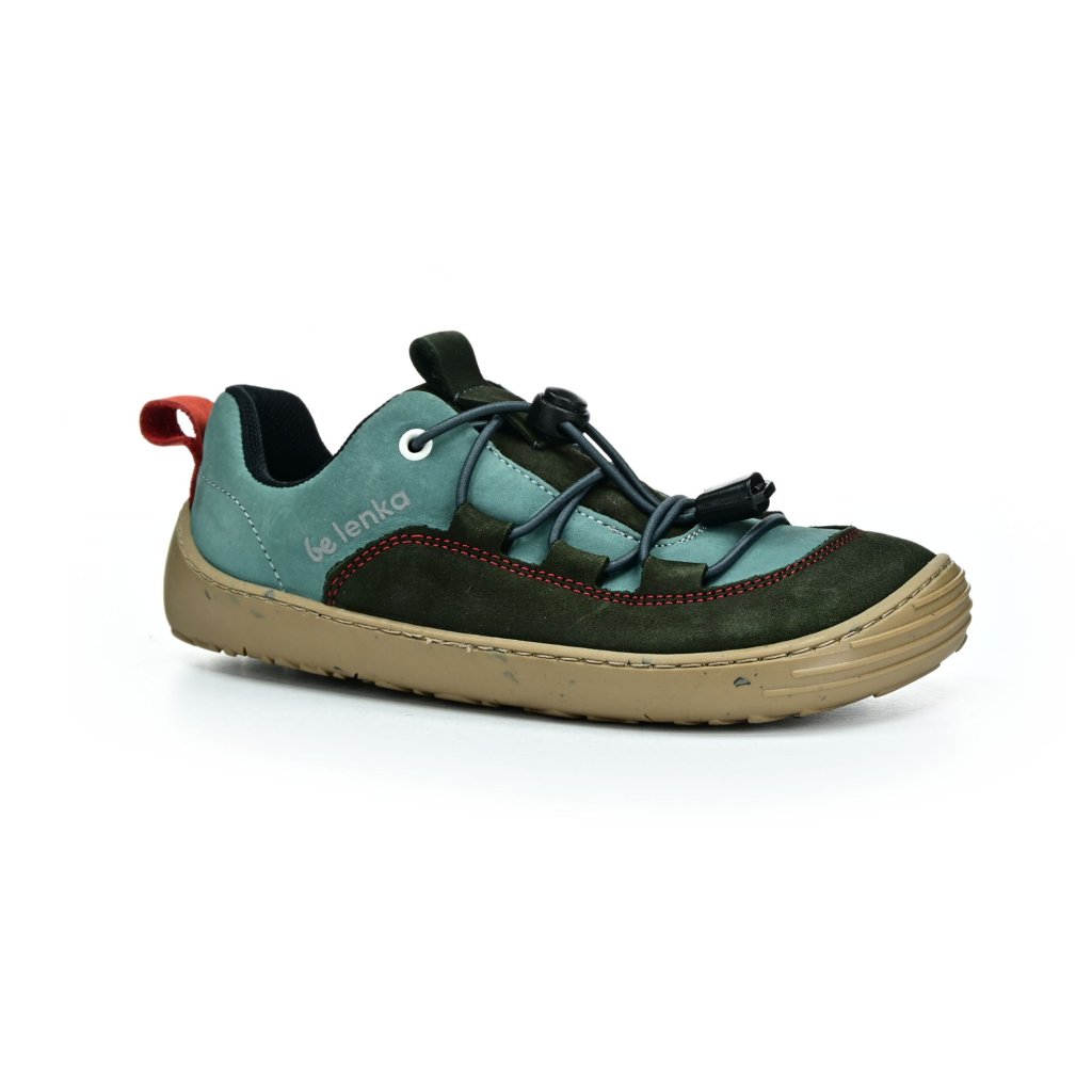 Be Lenka Xplorer Olive black & sage green Barfußsneakers