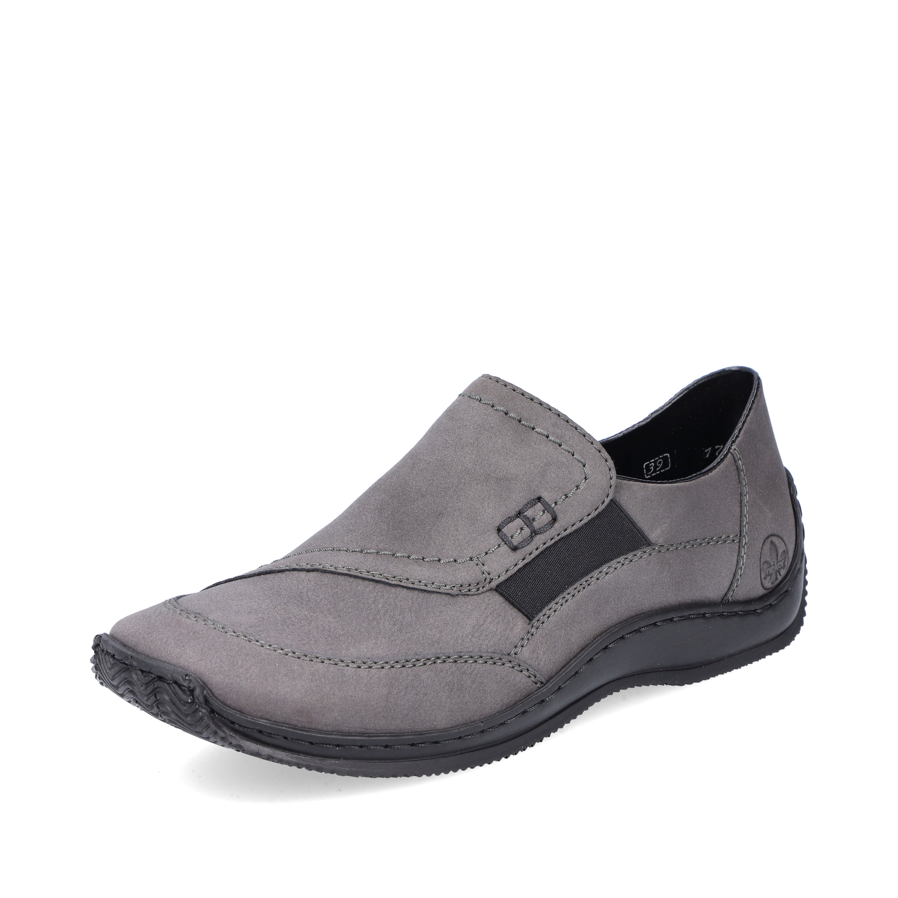Rieker Damen Slipper granitgrau